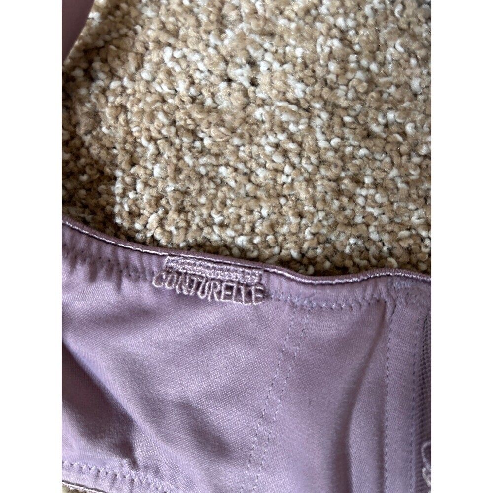 Conturelle Bra 38 E dusty purple underwire no padding lace - Picture 3 of 6
